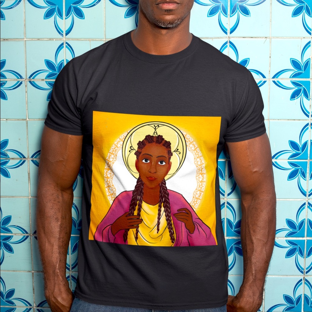 Black saint mens t shirt